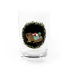 mint julepの夜間放牧 Water Glass :front