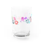 生鮮市場ててらてらのほうせきグラス Water Glass :front