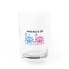 haruhi＆fuhitoの銭湯ボーイ＆ガール Water Glass :front