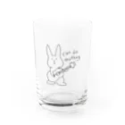 mochizo factory.のウサギター Water Glass :front