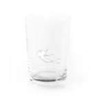 むとのおぼれるねこちゃん Water Glass :front