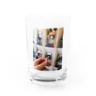 5392networkの昨日の吸い残し Water Glass :front