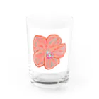 𝐍𝐚𝐧𝐚🇯🇵のrelaxハイビスカス Water Glass :front