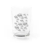 ろろろ工房のフライングろんちゃん Water Glass :front