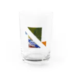 いがぐり倉庫のななめのさんかクン Water Glass :front