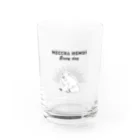 屋台 urukaのMECCHA NEMUI しろくま Water Glass :front