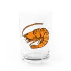 OGNdesignの海老　エビ　shrimp　NO.36 Water Glass :front