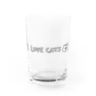 おこらないネコはなたんのおこらないネコはなたん Water Glass :front