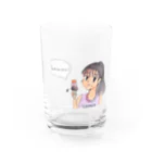 ひよこ工房の一口ちょーだい！！ Water Glass :front