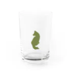 まつのしばいぬさん14 Water Glass :front