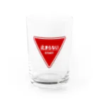 MAGUCAT𓆛の止まらない標識 Water Glass :front