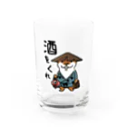 居眠工房 化珠の獺さん Water Glass :front