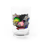 mana@UMEぽちのMAD★HANTER Water Glass :front