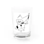 OINOAの漫画家あひるくん Water Glass :front