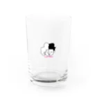 お笑い芸人　モダンタイムス公式グッズのカルメンちゃん Water Glass :front