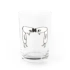 mosanのごっつんこ Water Glass :front