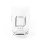 ベルザキャットのLessmore/bell the cat Water Glass :front