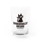 びーるのみたい。webshopのDaydreamingCatBrewing_logo Water Glass :front