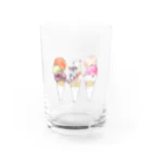 カズエの柴犬アイス Water Glass :front