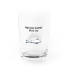 屋台 urukaのMECCHA NEMUI さめ Water Glass :front