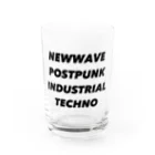 lawi0cir boutiqueのNEWWAVE POSTPUNK INDUSTRIAL TECHNO Water Glass :front