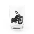 Aym'collectionのモノクロREBEL Water Glass :front