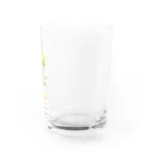 カツキ ミオのパタパタ 鳥 タテバージョン Water Glass :front