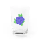 magurotatakingのブルーベリー Water Glass :front