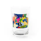 en_madeのパンダの世界 Water Glass :front