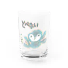 かなたのまとめの現役小学生が描いたペンギンちゃん Water Glass :front