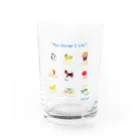 相馬涼のThe things I like Water Glass :front