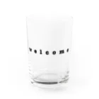 ririのwelcome Water Glass :front