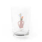 kkotomiiの心に花を Water Glass :front