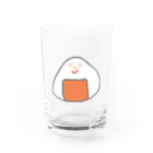 胡実クルミのOrange rice ball boy Water Glass :front