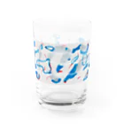 asaoのblue line Water Glass :front