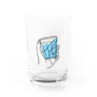 うらめし屋　のグラス　もってる Water Glass :front