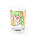 Wonder.のたそがれちゃん Water Glass :front