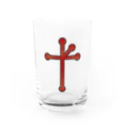 STRAYLIGHT SUZURI PXの「排撃官ブラッド」マルクト十字架 Water Glass :front