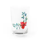 volcoのFlower Water Glass :front