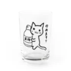 ちはやれいめいの条件をのむ猫ちゃん Water Glass :front