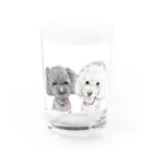 なるみ堂もりたなみこのマイペットグッズ♡ Water Glass :front