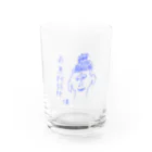 京都 龍岸寺 のあみださま Water Glass :front