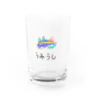 Laugh-mainovskyのゆるっと♪むにゅっと！うみうしくん Water Glass :front