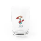 しゃけちゃん本舗の肉屋の娘 Water Glass :front