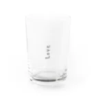 rilybiiのLOVE Water Glass :front