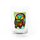 どりほぷのウォンバット２ Water Glass :front