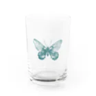 Kaho Takahashiの青の蝶々 Water Glass :front