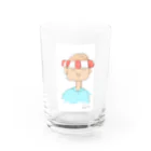 ぷかぷか　うきわくんのうきわくん Water Glass :front