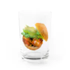 art-mimösaのハンバーガー Water Glass :front