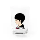 Neonの女子高生 Water Glass :front